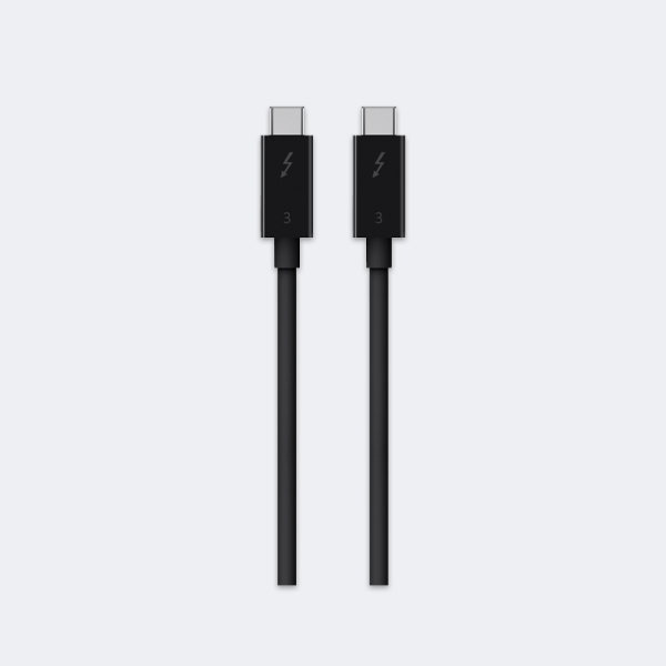 BELKIN THUNDERBOLT 3 CABLE (UB C TO USB C 100W) 0.8M