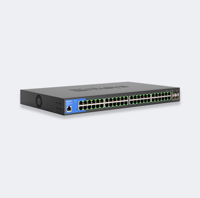 48 PORT MANAGED GIGABIT SWITCH 4 10G SFP TAA-1