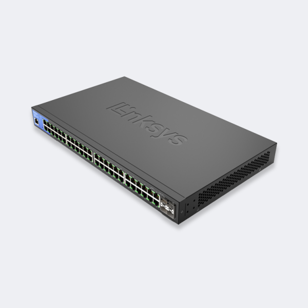 48-Port Managed Gigabit Ethernet Switch with 4 10G SFP+ Uplinks LGS352C - Image 3