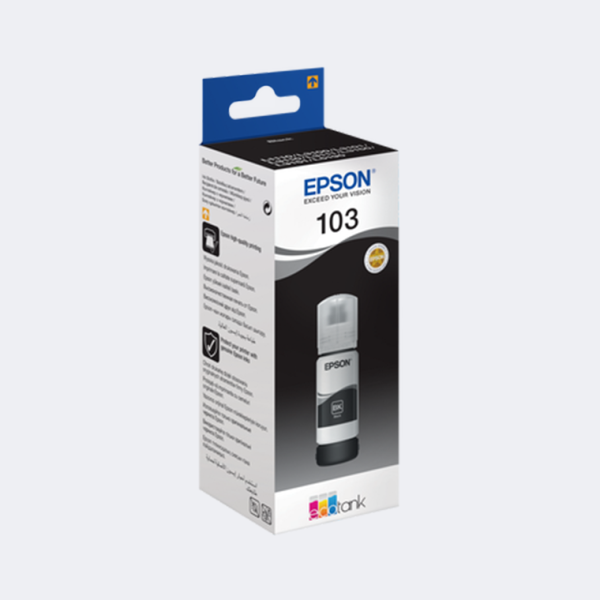 EPSON 103 ECOTANK INK BOTTLE 65.0 ML (BLACK/CYAN/MAGENTA/YELLOW) - Image 3