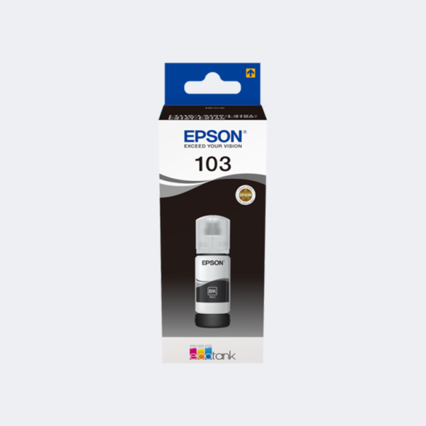 EPSON 103 ECOTANK INK BOTTLE 65.0 ML (BLACK/CYAN/MAGENTA/YELLOW)