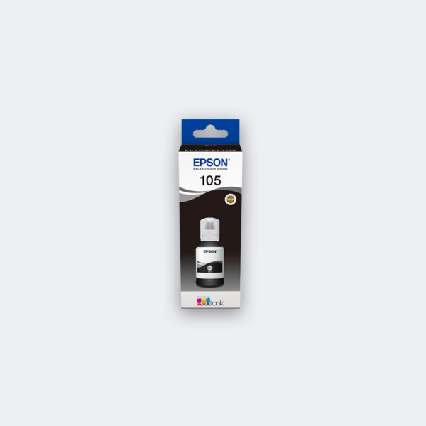 EPSON 105 ECOTANK Q14 BLACK INK BOTTLE 70 ML