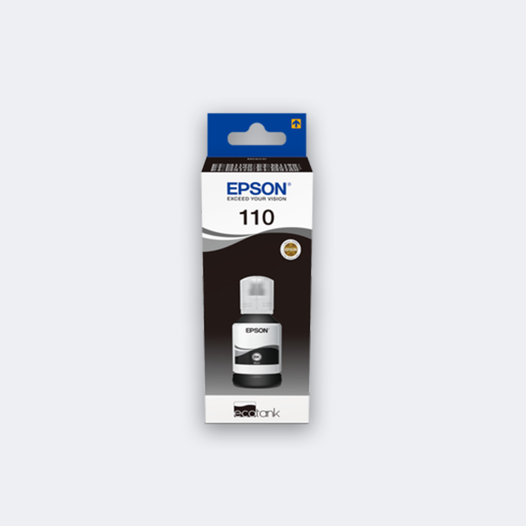EPSON 110 ECOTANK PIGMENT BLACK INK BOTTLE