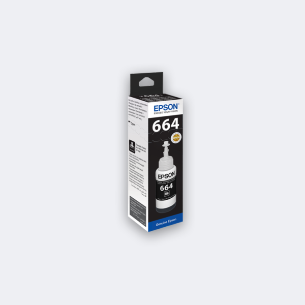 EPSON T6641 INK BOTTLE 70ML (BLACK/CYAN/MAGENTA/YELLOW) - Image 3