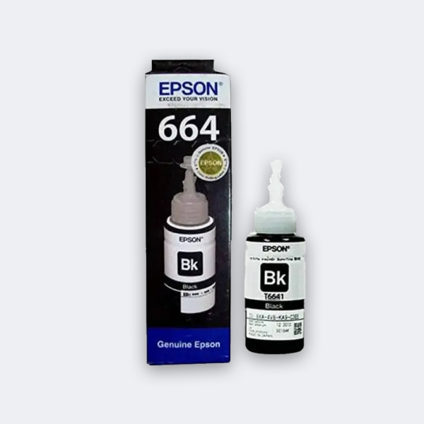 EPSON T6641 INK BOTTLE 70ML (BLACK/CYAN/MAGENTA/YELLOW) - Image 2