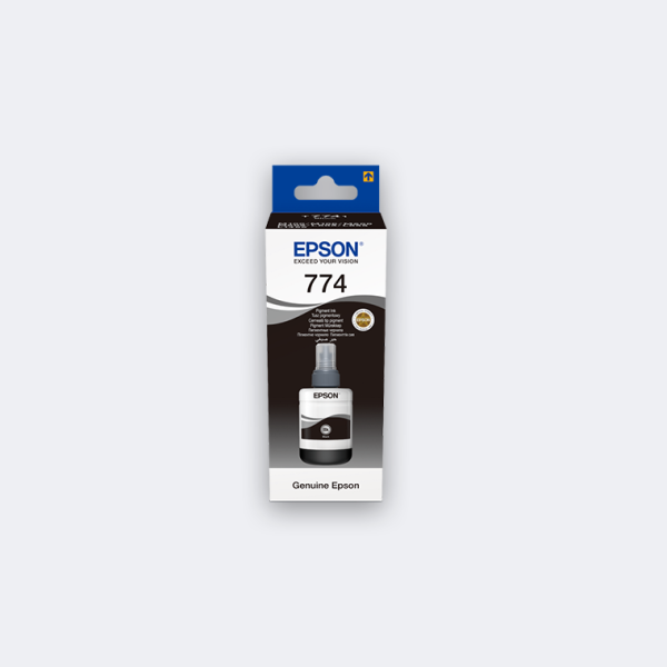 EPSON T7741 PIGMENT BLACK INK BOTTLE 140ML (L655, L1455)