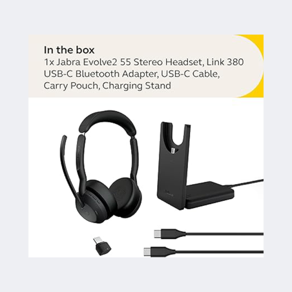 JABRA EVOLVE2 55, LINK380C MS STEREO - Image 2