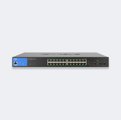 LGS328C 24-PORT GE MANAGED SWITCH + 4 10G SFP+ PORT