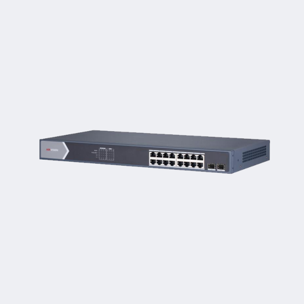 Hikvision 16 Port Gigabit Unmanaged POE Switch DS-3E0518P-E/M - Image 3