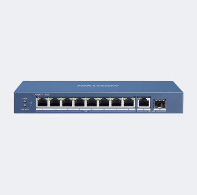 8 Port POE Gigabit Switch + 1 Gigabit Port