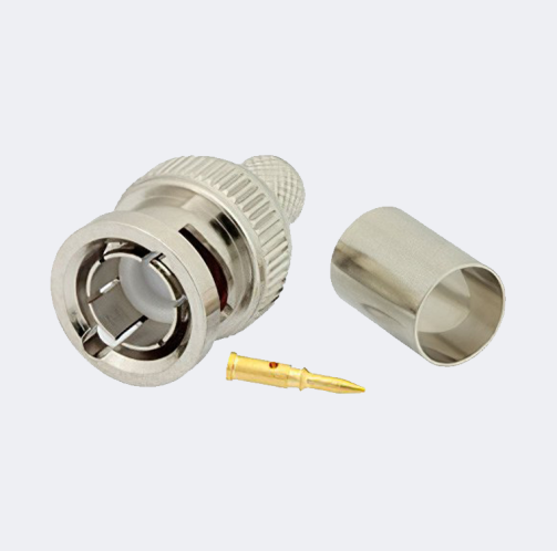 BNC Male Crimp 3 Pieces-3