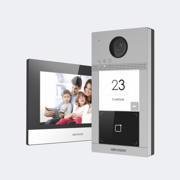 HIKVISION DS-KIS604-P(B) IP video intercom kit - Image 2