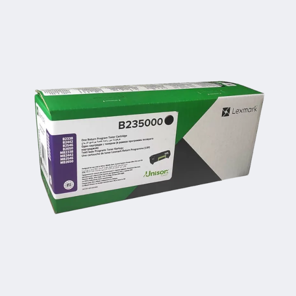 The LEXMARK GoLine Black Toner B235000 STD is a high-quality printing solution designed for various Lexmark printers.