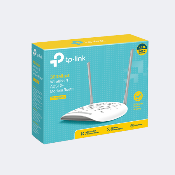 TP-LINK 300 Mbps Wireless N ADSL2 + Modern Router TD-8961M - Image 4